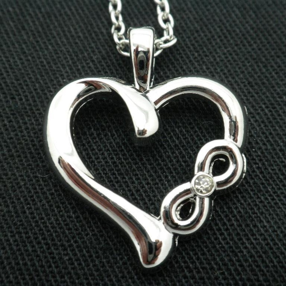 Heart Infinity Love Forever Necklace